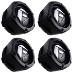 Fuel Wheels Flat Black Center # 1003-48MB (4 Caps) New Snap In. Price: $144.00.