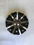 Maas Center Caps 990L156 Al - B001 Black And Chrome New. Price: $25.00.