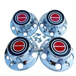 1980-1996 F150 Bronco Van Chrome Wheel Hub Center Caps Red 4 Pcs New. Price: $94.43.