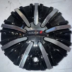 Maas Center Caps 990L156 - B001 Black Chrome Metal New. Price: $25.00.