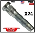 Dorman 24 Wheel Lug Studs Front And Rear Replace Cadillac Gmc Oem # 610428 New. Price: $79.99.