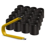 Nut Covers Vinyl 17MM Black Flexible Fit Pack Of 20 Automotivated Colorlugs New. Price: $46.99.