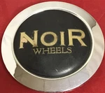 One Used Noir Wheels Chrome/black Centercap C544 /12688. Price: $14.99.