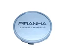 Piranha CAP5524-02 Custom Alloy Wheel Snap On Center #2F-8 Used. Price: $35.00.