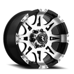 Raceline Wheels Raptor 17X9 8X170 -12MM Black/machined 982-79081. Price: $315.00.