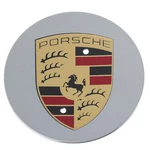 Genuine Porsche Metallic Silver Colored Crest Wheel Center Cap Oem 9P1601147AM7Z New. Price: $52.19.