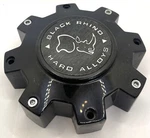 PSC0288165BLAGBK1 Black Rhino / White Wheel Center Cap Used. Price: $31.44.