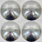 10 5/8" Vintage 1970'S Chevrolet Steel Wheel Dog Dish Hubcaps Covers Set Used. Price: $125.00.