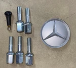 Mercedes-benz Wheel Hub Cap Kit 124-400-16-25 For C300 & Multiple Mbz Models New. Price: $15.97.