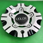 Dolce Machined Black Wheel Center P/n: Bs-cap LG0909-40 Used. Price: $60.00.