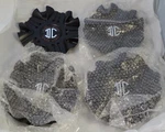 Crave Wheels Flat Black Custom Center Caps Set 4 # C520103CAP+1875 New. Price: $149.95.
