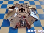 Mayhem Wheels # C108104 Chrome Custom Center Cap 41 (qty. 1) Used. Price: $32.94.