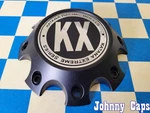 Kx Wheels # CP34-8C Matte Black Custom Center Cap 59 (qty. 1) Used. Price: $99.38.