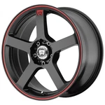 Motegi MR116 FS5 17X7 4X100/4X108 +40MM Black/red Wheel Rim 17" Inch New. Price: $212.99.