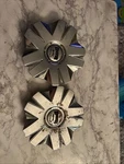 2 Dub Zane Edition Center Caps. Only 6630-15 S609-45 Used. Price: $100.00.