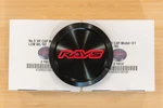 Rays Volk Racing MODEL-01 Vr Center Cap (NO.5) Black Bk/red Rd (4 Pcs) New. Price: $259.00.