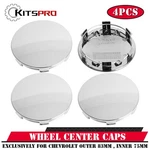 4PC Wheel Center Caps For Chevy Silverado Suburban Tahoe 83MM 3.25INCH Chrome New. Price: $21.99.