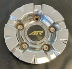 (1X) American Racing Chrome Center Cap (p/n: 1637200011) (used). Price: $29.99.