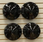 Black Center Hub Caps For Dodge Ram 3500 Dually 1-TON 17" Steel Wheels New. Price: $224.91.