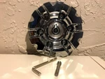 Custom Dropstars Chrome Wheels Center Cap Part # DS03200011 / S508-32 (1) New. Price: $62.99.