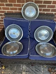 Lot Of 5 Genuine 1971 1972 Cadillac Coupe Deville Fleetwood Hubcaps Wheel Covers Used. Price: $69.99.