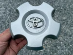 Toyota Tundra Sequoia Oem Wheel Center Cap Silver Finish 42603-0C070 2007-2013 Used. Price: $19.95.