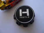 Hostile Black Satin Custom Wheel Center Cap # HC-8003SB New. Price: $132.59.