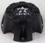 Rbp Wheels Flat Black Custom Center Caps # 31P416B-EB Used. Price: $69.95.