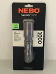 New Nebo NEB-FLT-0018 Davinci 1000 Rechargeable Aluminum Flashlight Lumens. Price: $35.99.