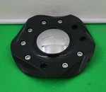 Platinum Center Cap # 52071985F-2A Blakc Wheels Used. Price: $25.00.
