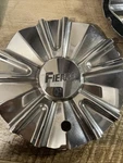 Fierro Chrome Custom Wheel Center Cap # F-258 Fervent Used. Price: $70.00.