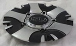 Status Wheels Gloss Black / Silver Custom Center Caps # C1039-1S811 Used. Price: $59.28.