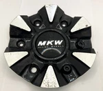 Mkw Alloy Wheels Black-chrome Center Cap Used. Price: $49.45.
