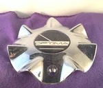 Optima Chrome Wheel Center Cap (1) Pn# 10540 Used. Price: $35.10.