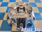 Hostile Wheels # HC-6002 Custom Chrome Center Cap 63 (qty. 1) Used. Price: $47.35.