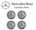 For Mercedes Set Of Hub Caps Star W/black Laurel Wreath Genuine 17140001259040 New. Price: $82.95.