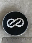 Enkei Custom Wheels Black Chrome Rim Hub Dust Cover Center Cap SPCL48 Used. Price: $28.00.