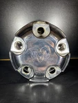 Oem Mopar 4PC Set 45043 52106536AC 5HC16TRMAC Silver Dodge Ram Center Cap Used. Price: $34.99.