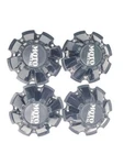 4 Motto Metal Wheel Center Caps Impact Off Road Black F-150 F-250 P.n. SD02-SG Used. Price: $99.75.