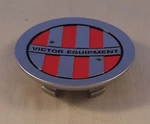 Victor Equipment Wheels Silver Custom Center Caps (1) # PCH67 / C-E76 Used. Price: $29.00.