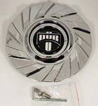 New 38340-16 Dub Chrome Delish Front Wheel Rim Center Cap Screws. Price: $75.00.