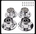 4PCS Chrome Black Center Wheel Hub Caps 1980 1996 Ford F150 Bronco Van W/screw New. Price: $99.99.