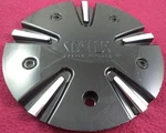 Status Alloy Wheels Gloss Black / Chrome Custom Center Cap # C597709 (1) Used. Price: $69.95.