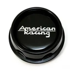 American Racing Gloss Black Center Cap 3-3/8"OD Snap-in Closed-end 1342103023 New. Price: $21.25.