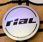 (1) #N23 Rial Racing Silver Custom Wheel Center Cap At 2-3/8" Used. Price: $38.15.