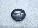 Mst 1537K60 Custom Alloy Wheel Snap On Black Center Cap #2F-12 Used. Price: $15.00.