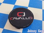 Cavallo Wheels # C266K65S Gloss Black Custom Center Cap 63 (qty. 1) Used. Price: $27.25.