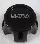 Ultra Wheels Gloss Black Custom Center Caps # 89-0054BK (1) Used. Price: $49.00.