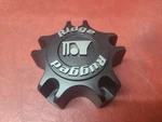 Black Center Cap For Drakon Series Wheel Fits Wrangler Jk 07-18 Rugged Ridge Used. Price: $19.99.