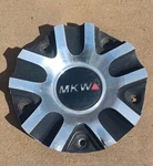 Mkw Custom Wheel Center Cap, Black/silver, Part # C-331-1, SL1106-03 Used. Price: $29.95.